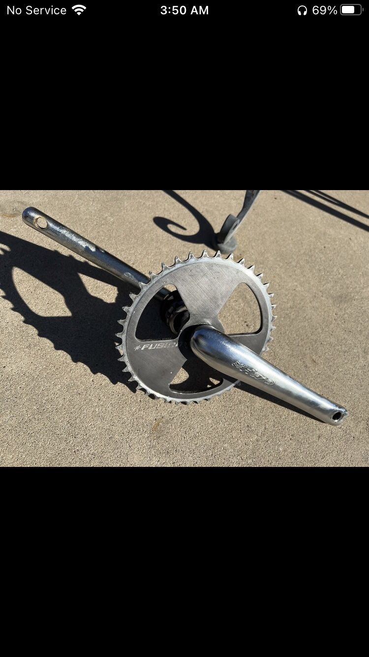 HARO FUSION CRANK SET ALUMINUM CHAINWHEEL