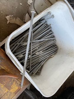 3/8 x 8" Hex Screws