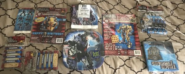 Transformers Birthday Party Kit