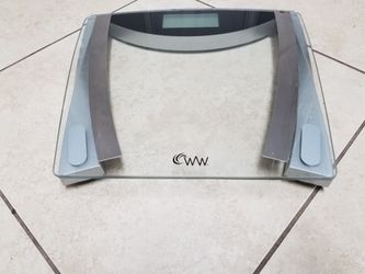 Weight Watchers BMI Fat bone density water scale