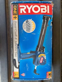 Ryobi power caulk and adhesive gun