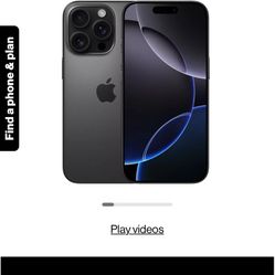 APPLE 16 Pro Brand New!! No Contract!! 