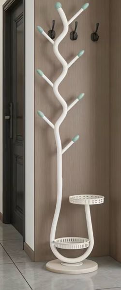 Metal Clothes Rack with shelf brand new