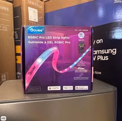 Govee 49.2ft RGBIC Pro LED Strip lights $20