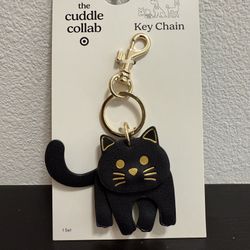 Black Cat Key Chain The Cuddle collab