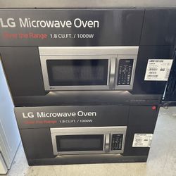 30” LG Over The Range Microwave In Stainless - Each / 1Pc 