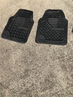 Heavy duty auto floor mats.