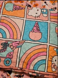 Hello Kitty Quilt Queen