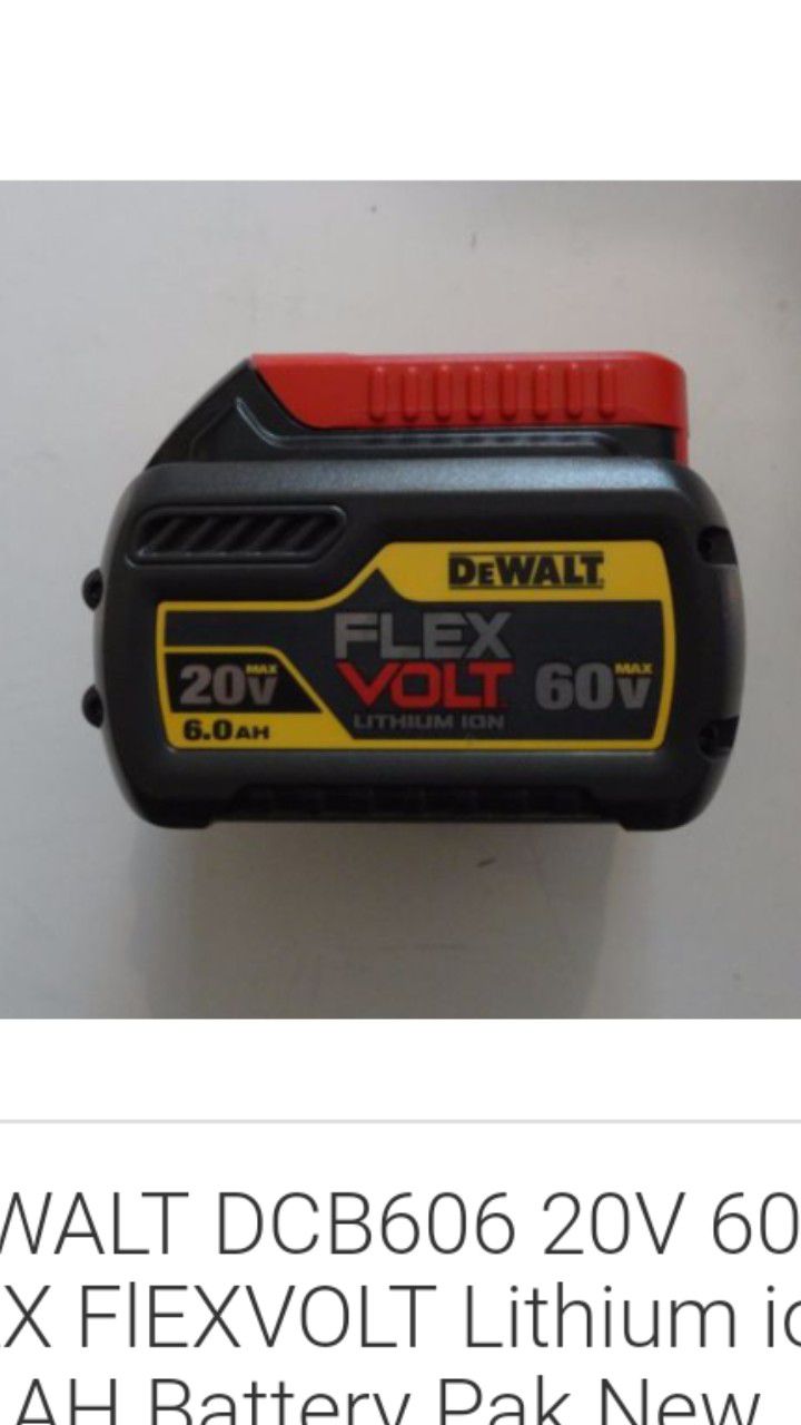 DeWalt battery. Brand new