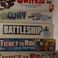 lot of used board games for kids