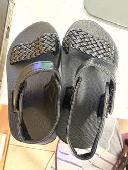 Kids' Sports Sandals, Beach Shoes For Girls And Boys, Hook And Loop Soft Sole Indoor Outdoor Casual Shoes, Fashionable For Spring Summer Vacation Scho