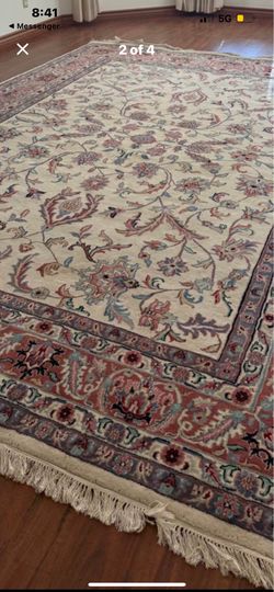 9x12 feet vintage handmade Persian rug