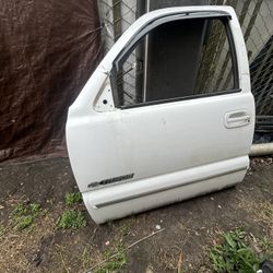 Tahoe Chevy White front  Doors  W Window 