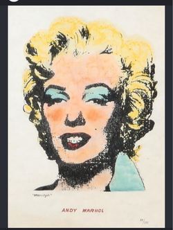 Marilyn Monroe Lithograph
