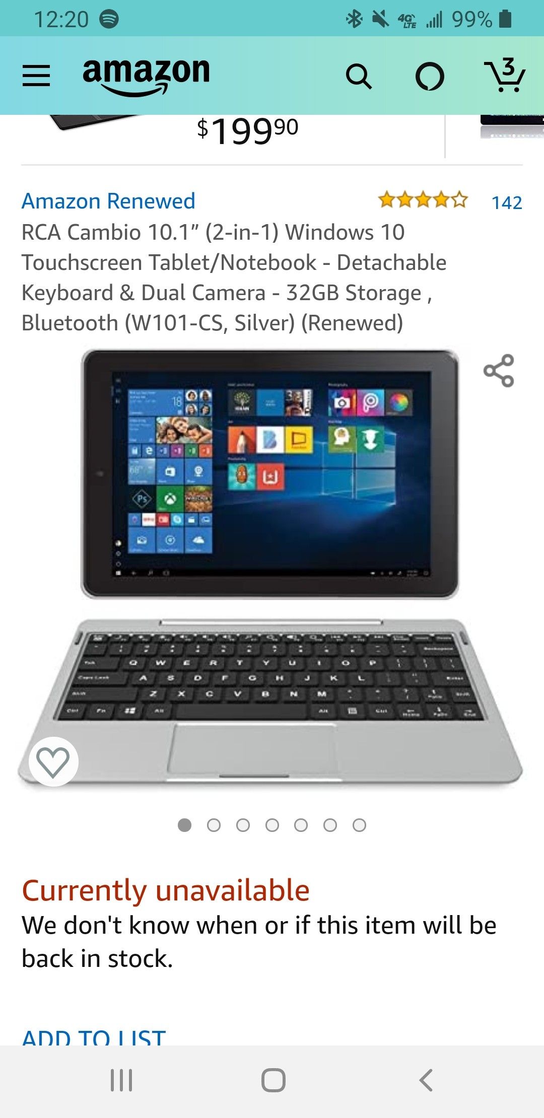 Rca touchsreen laptop/tablet