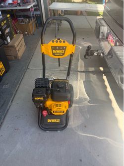 De Walt pressure washer