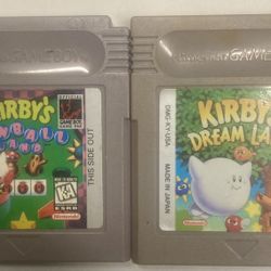 1990’s Nintendo Gameboy Kirby Originals 