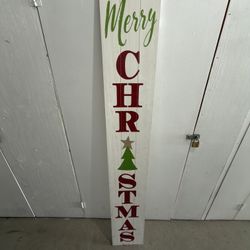 Christmas Sign (6 Ft)