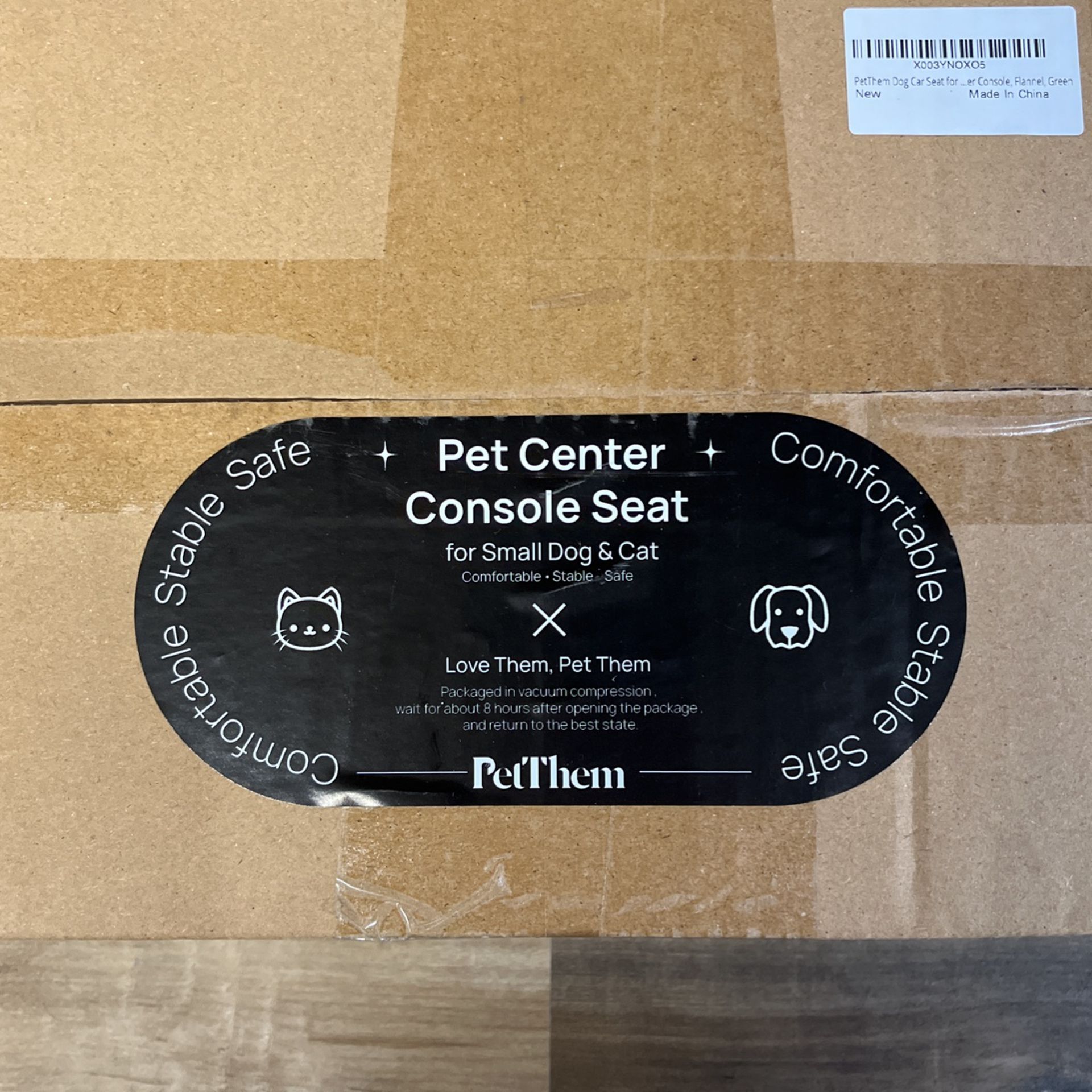 Pet Center Console Seat