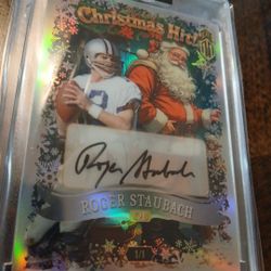 Roger Staubach True 1/1 Auto