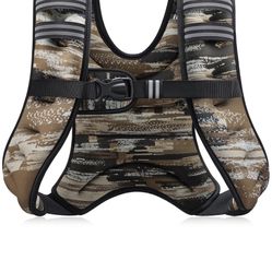 ZELUS Weighted Vest,/ 8lb Weight Vest with Reflective Stripe for Workout, Strength Training, Running, Fitness, Muscle Buil