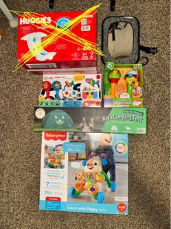 Various baby items