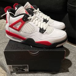Jordan 4 Red Cement 