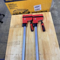 2 x Bessey 50” paralell clamps