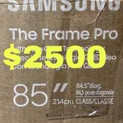 Samsung 85 The Frame Pro TV 2025 model , Check my profile for more models