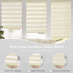 Cordless Zebra Blinds