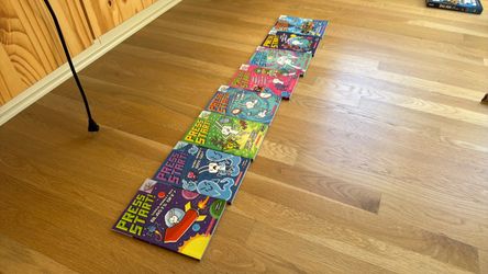 Press start books 8 total