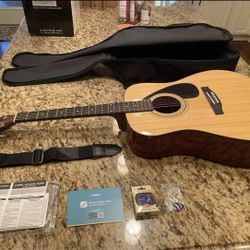 Crib King bed and Guitar