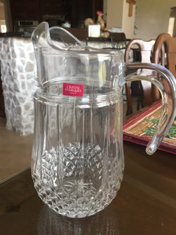 Brand new Cristal D'Arques Longchamp 1.5L 50.5 oz pitcher. I have 2. $70 each