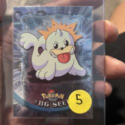 Pokemon Topps Card Seel 