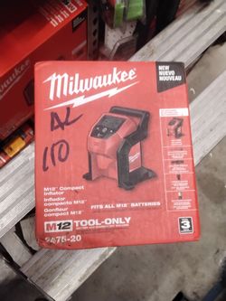 Milwaukee M12 Compact Inflator Tool-Only
