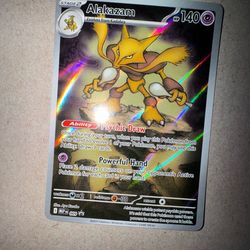 Alakazam #9 Pokemon Promo $14