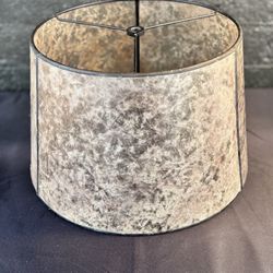 Mica Textured Drum Lamp Shade