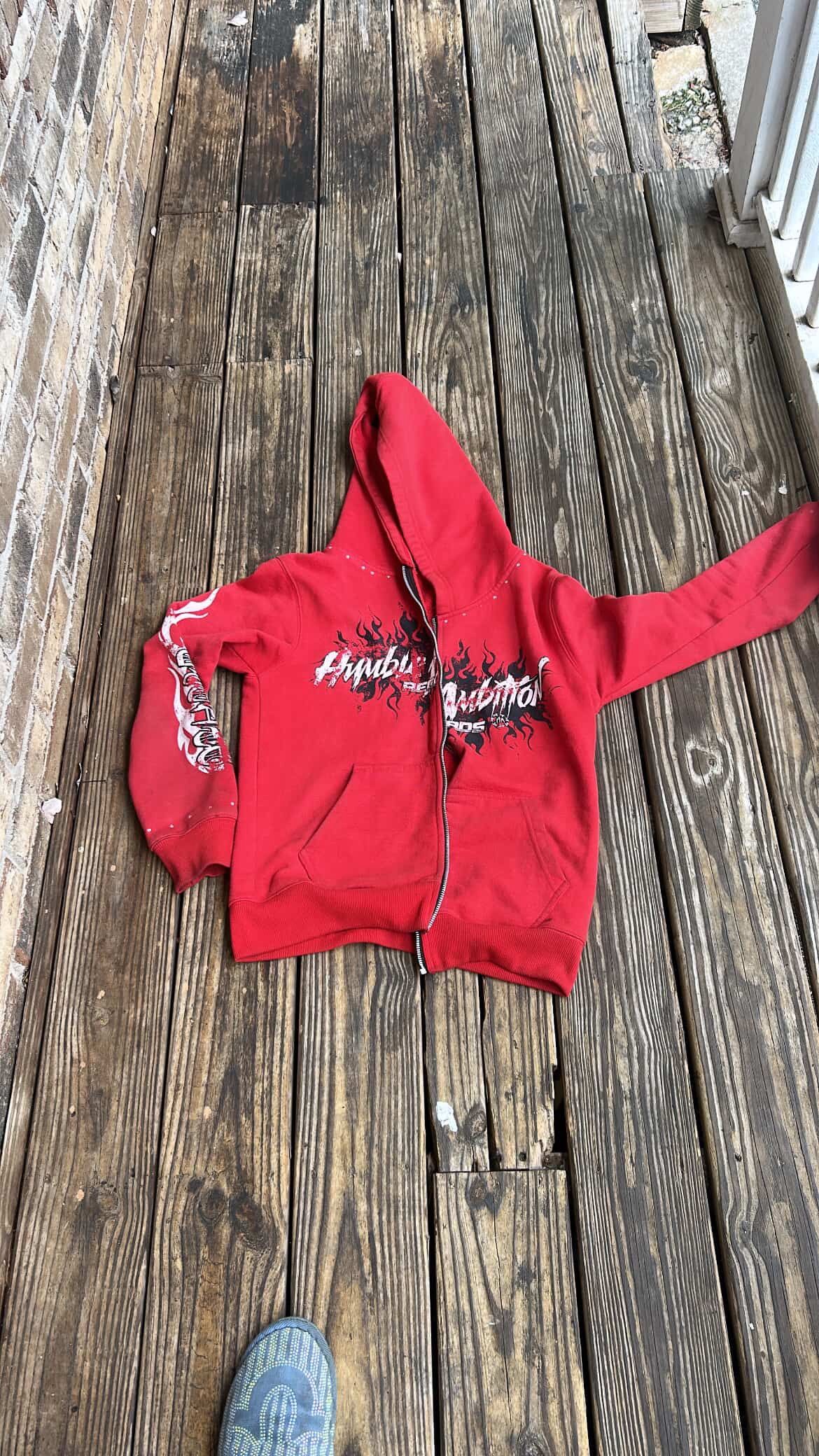 amiri jeans and hoodie both for 120 jeans for 85