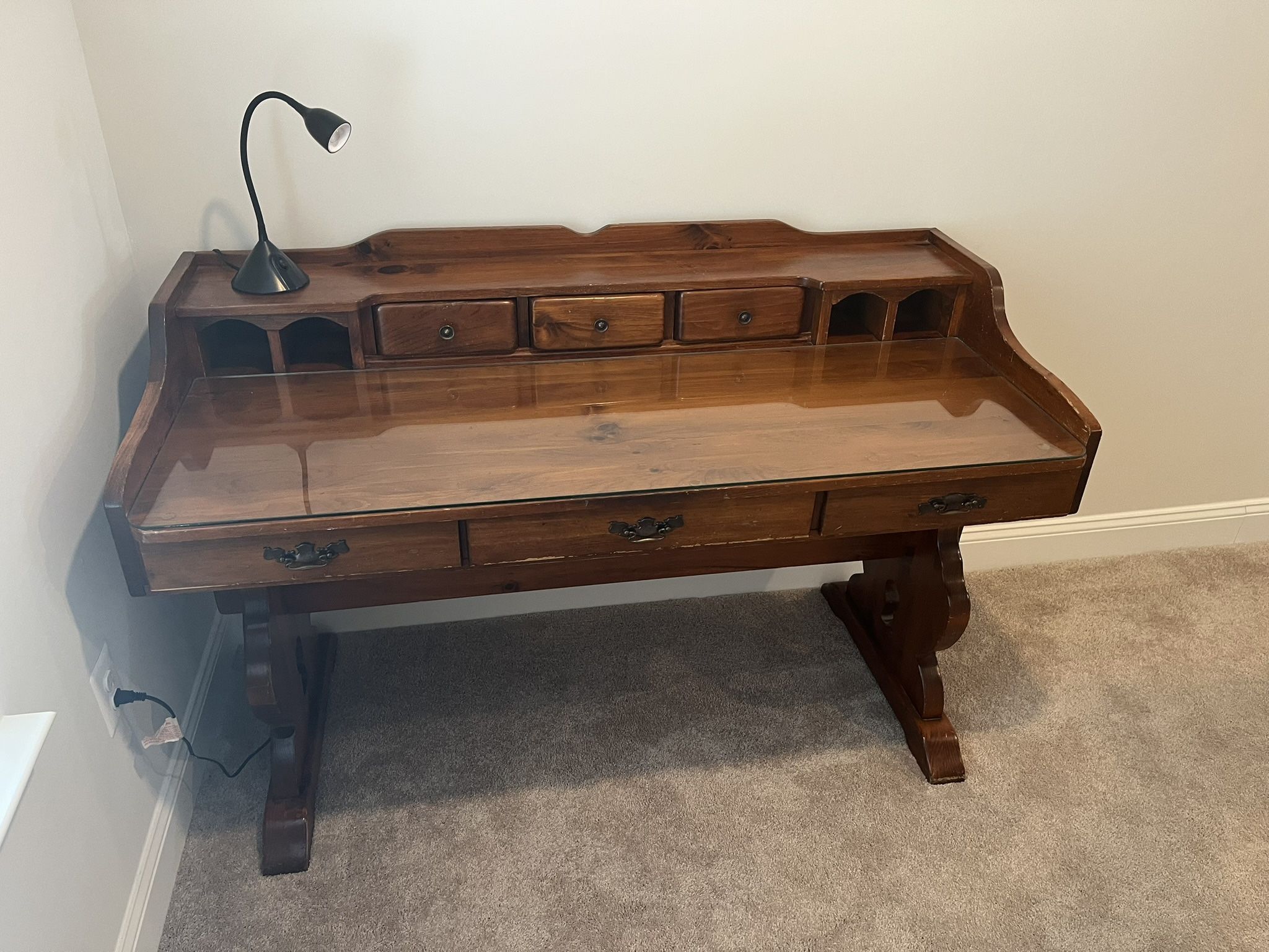 Solid Wood Desk