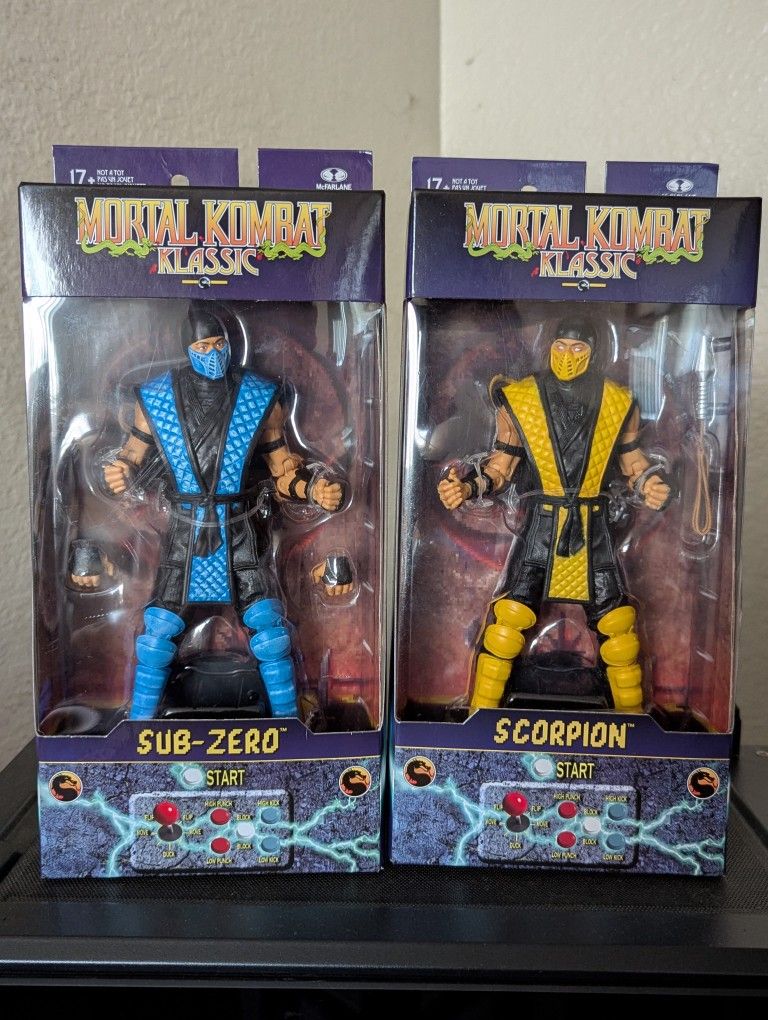 MCFARLANE TOYS MORTAL KOMBAT KLASSICS