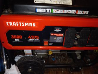 Craftsman 3500 Watts Generator