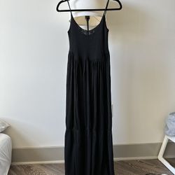 Vince Black Maxi Dress 