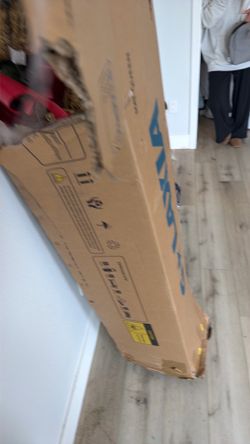 Christmas tree in a box