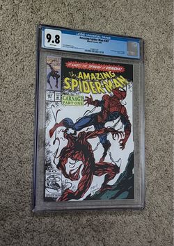 Amazing Spider-Man #361, 1st Carnage CGC 9.8