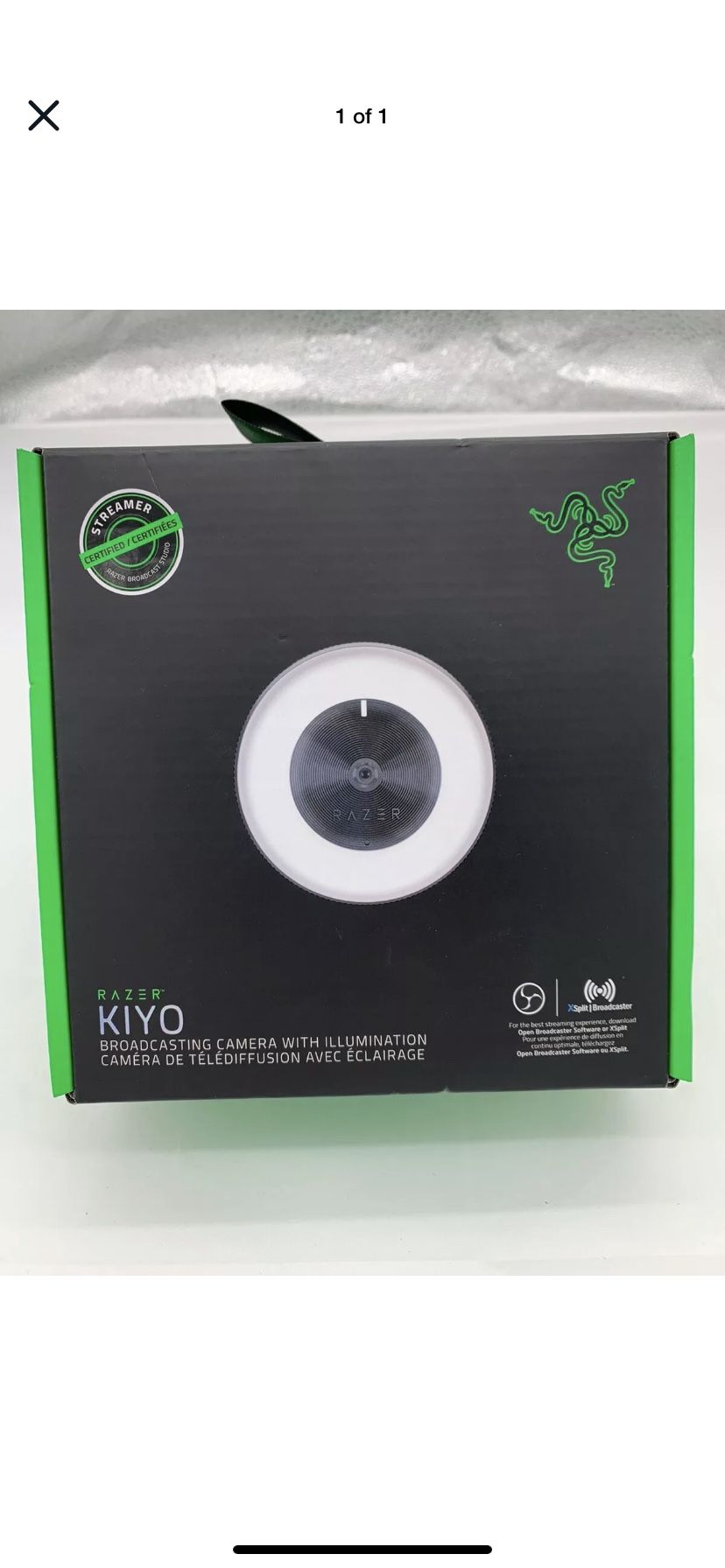 Razer Kiyo Full HD 1080p streaming camera