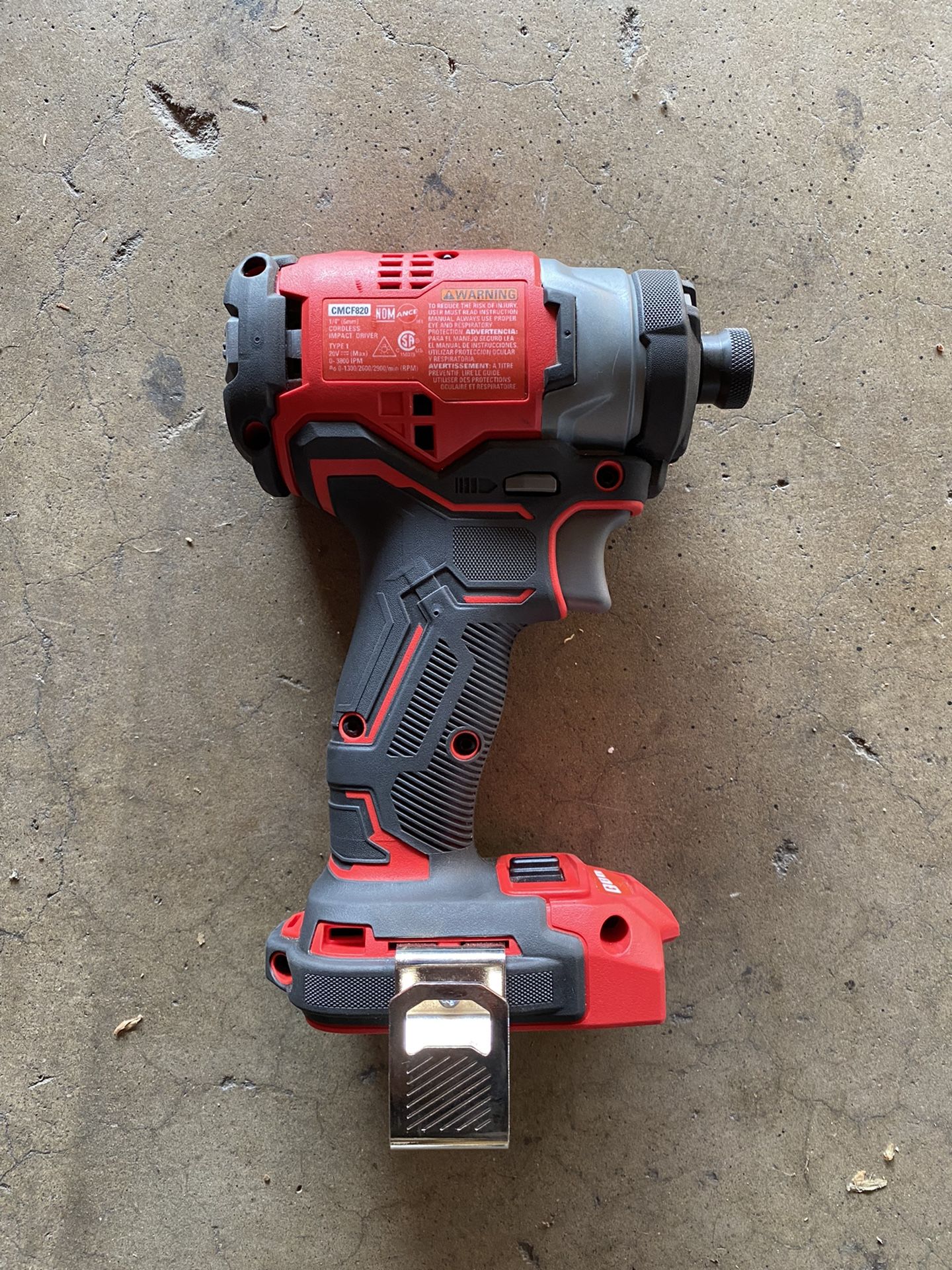 Impact Drill Craftsman Cmcf800c1 Cordless Drill Cmcf800 20v Impact