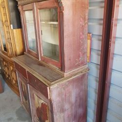 Antique Tall Cabinet 