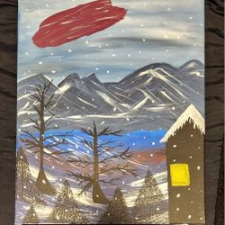 Winter Painting 16x20 