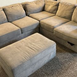 Sofa And Ottoman 