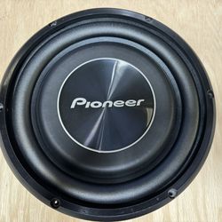 Pioneer TS-A2500LS4 Shallow-mount 10" 4-ohm subwoofer